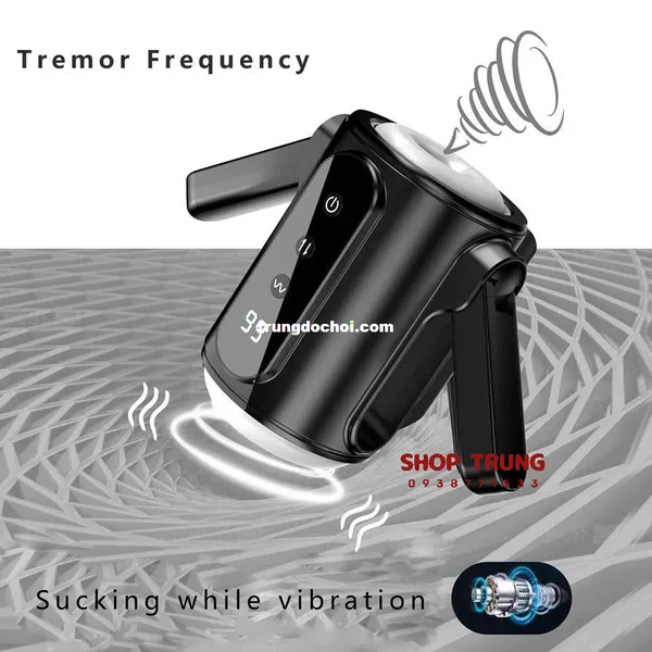 Cốc Thủ Dâm Cầm Tay Both Hand Rung và Co Bóp Nhiều Chế Độ