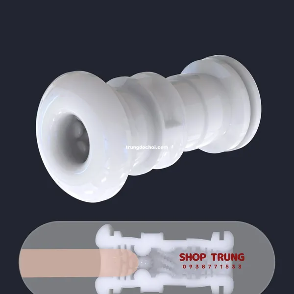 Cốc Thủ Dâm Cầm Tay Both Hand Rung và Co Bóp Nhiều Chế Độ