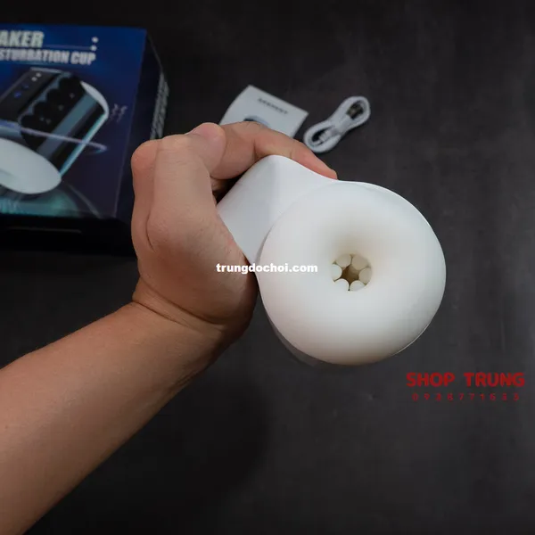 Cốc Thẩm Du Rung Co Bóp Nhiều Chế Độ 