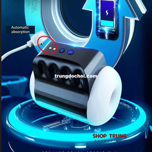 Cốc Thẩm Du Rung Co Bóp Nhiều Chế Độ 