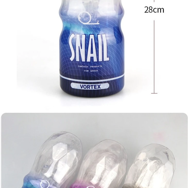 Cốc Thủ Dâm SNAIL — Trong Suốt Quan Sát Rõ, Tự Tay Điều Chỉnh Lực Hút