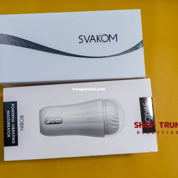 Tìm hiểu về cốc tự sướng chính hãng cao cấp Svakom Robin 