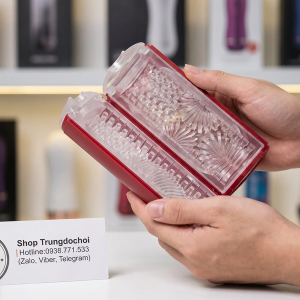 Tenga Flip Hole Cốc Thủ Dâm Nhật Bản Mở Lật 180°, Bàn Điều Áp Chân Không 3 Vùng