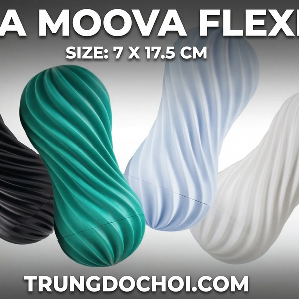 Tenga Moova Flexible Cơ Chế Xoắn Ốc Nhật Bản, 4 Phiên Bản Cảm Giác, Vệ Sinh Lộn Ngược Hoàn Toàn