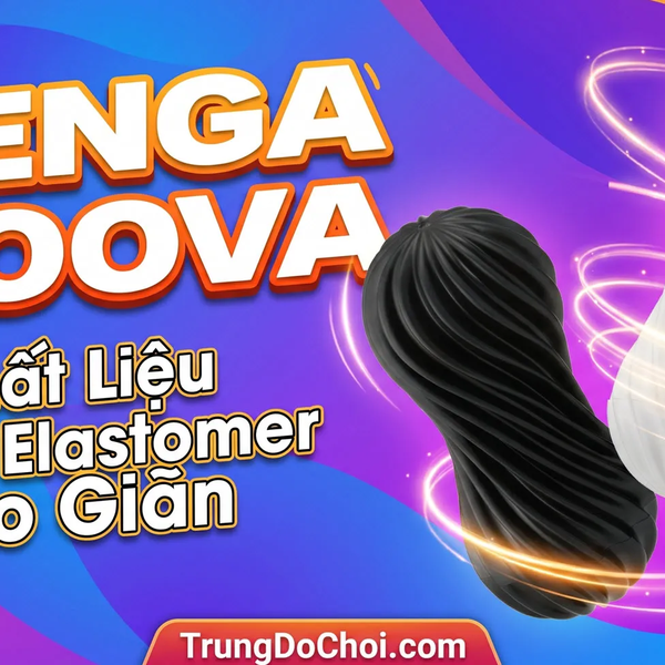 Tenga Moova Flexible Cơ Chế Xoắn Ốc Nhật Bản, 4 Phiên Bản Cảm Giác, Vệ Sinh Lộn Ngược Hoàn Toàn