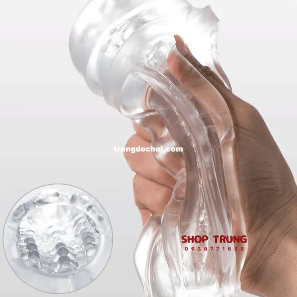 Trải nghiệm cảm giác mới lạ cốc tự sướng trong suốt