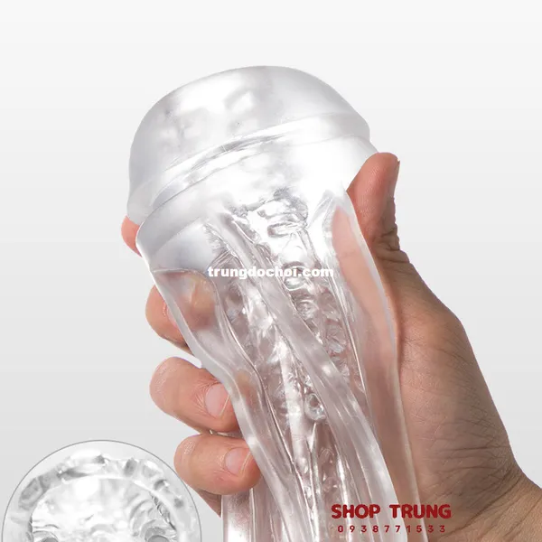 Trải nghiệm cảm giác mới lạ cốc tự sướng trong suốt