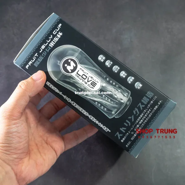 Trải nghiệm cảm giác mới lạ cốc tự sướng trong suốt