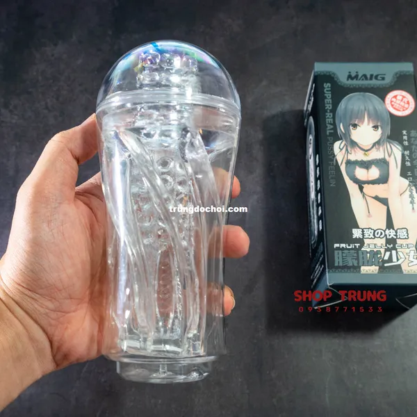 Trải nghiệm cảm giác mới lạ cốc tự sướng trong suốt
