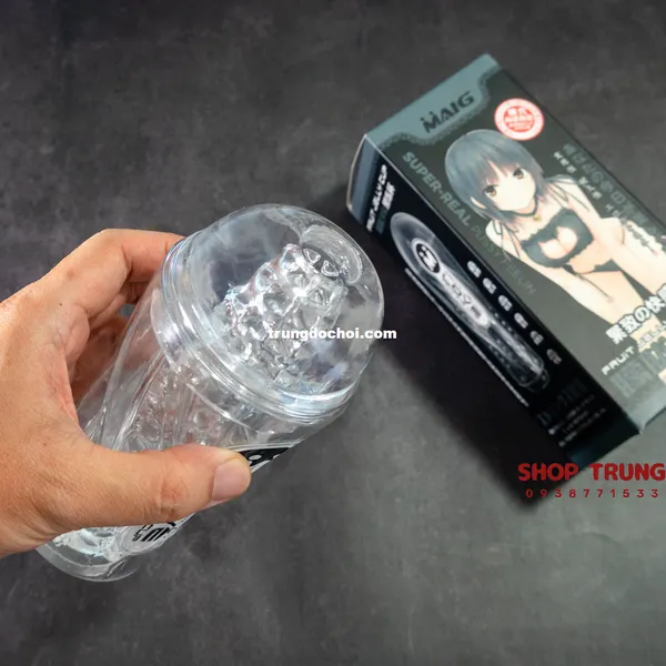 Trải nghiệm cảm giác mới lạ cốc tự sướng trong suốt