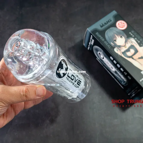 Trải nghiệm cảm giác mới lạ cốc tự sướng trong suốt