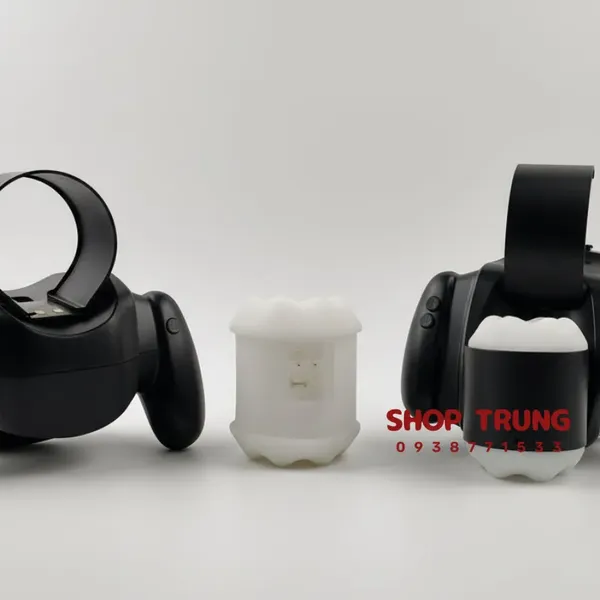Cốc Thủ Dâm Tự Động Handy Rocket Cầm Tay Rung Thụt Có Giá Đỡ Điện Thoại