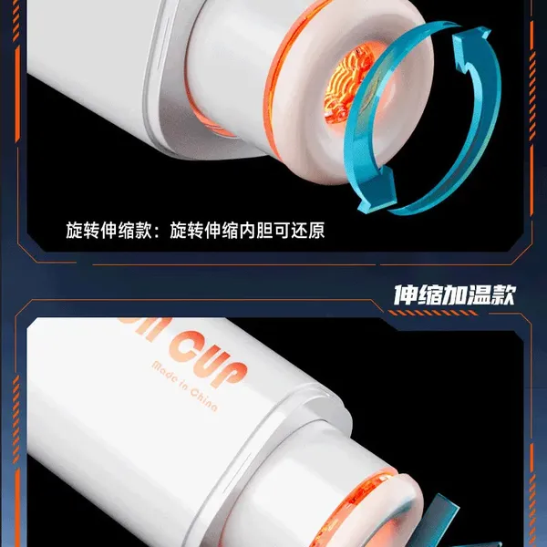 Cốc Thủ Dâm Tự Động Rung Xoay Thụt 10 Chế Độ Đa Năng | Giao Hàng Kín Đáo 100%