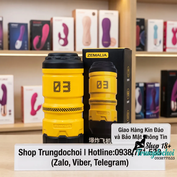 Cốc Thủ Dâm Zemlia Khung Kẹp 3 Mặt, Ngụy Trang Như Mô Hình Bàn Làm Việc