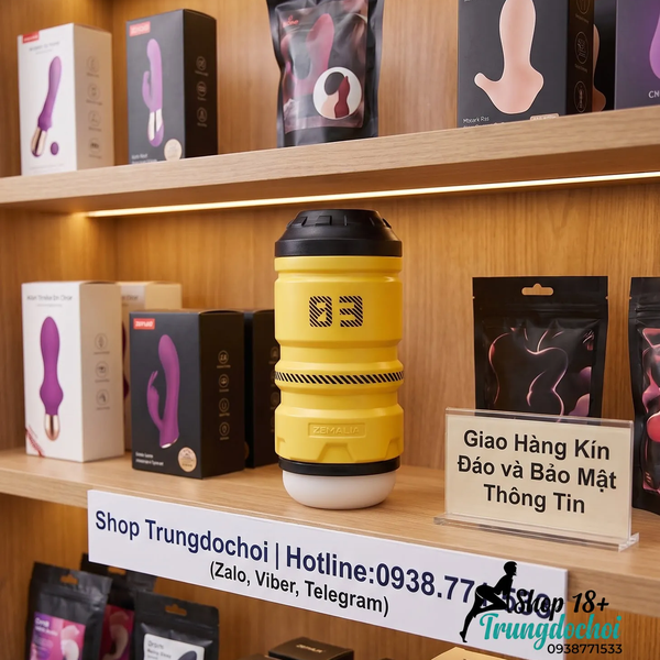 Cốc Thủ Dâm Zemlia Khung Kẹp 3 Mặt, Ngụy Trang Như Mô Hình Bàn Làm Việc