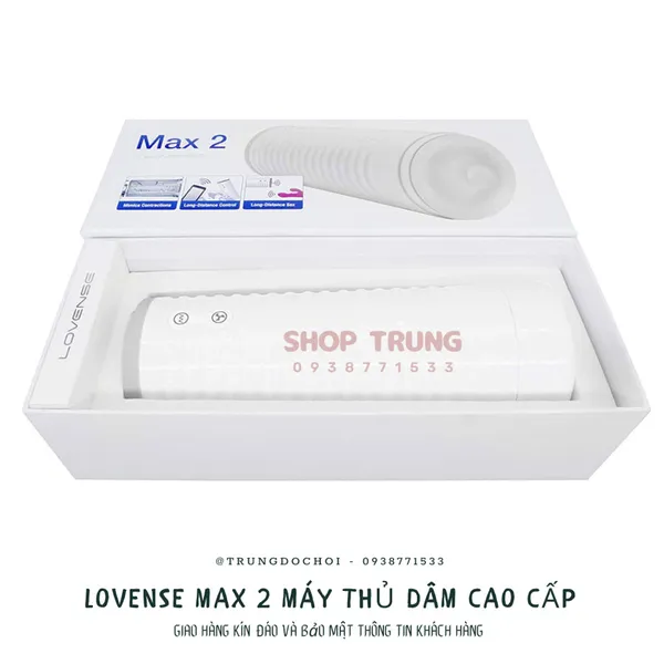 Lovense Max 2 Dụng Cụ Tự Cao Cấp Dành Cho Nam