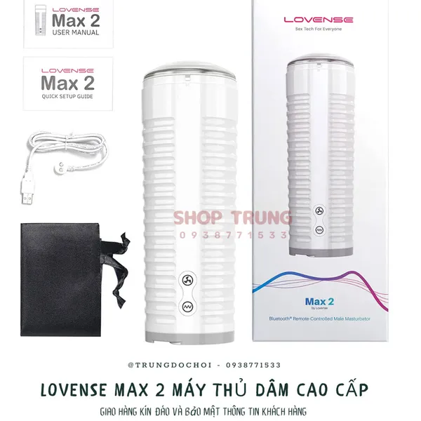 Lovense Max 2 Dụng Cụ Tự Cao Cấp Dành Cho Nam