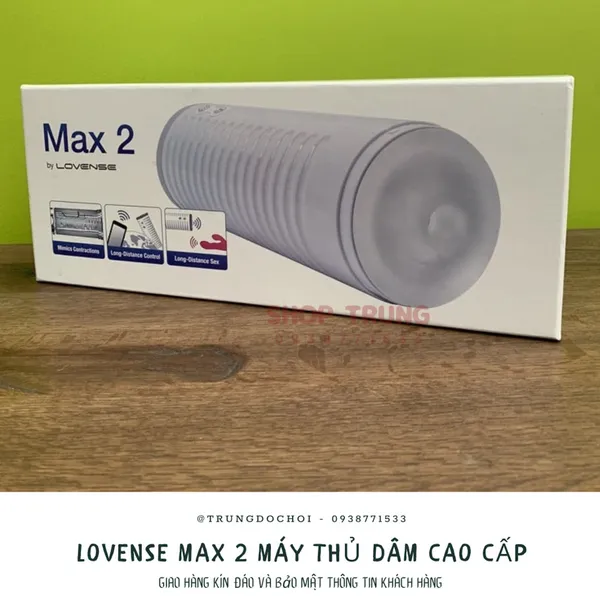 Lovense Max 2 Dụng Cụ Tự Cao Cấp Dành Cho Nam