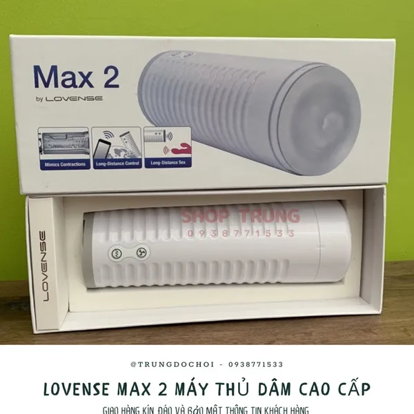 Lovense Max 2 Dụng Cụ Tự Cao Cấp Dành Cho Nam