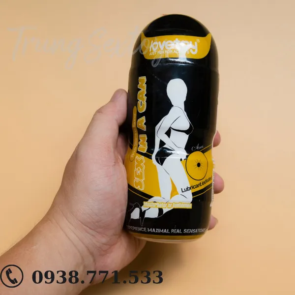 Cốc Tự Sướng Lovetoy Hình Hậu Môn Có Rung 