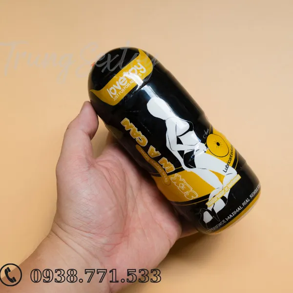 Cốc Tự Sướng Lovetoy Hình Hậu Môn Có Rung 