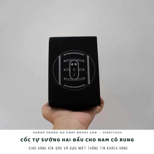 Bí quyết tận hưởng khoái cảm cùng với cốc tự sướng hai đầu dành cho nam