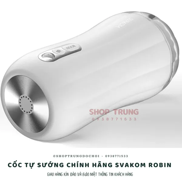 Tìm hiểu về cốc tự sướng chính hãng cao cấp Svakom Robin 