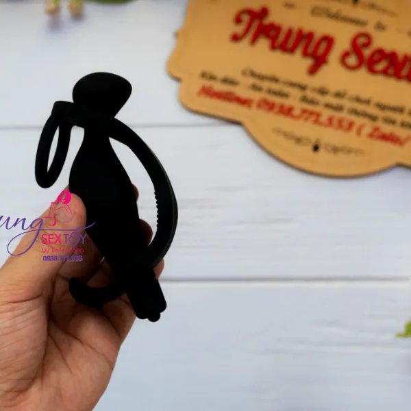 Cockring có rung kích thích hậu môn cực sướng 