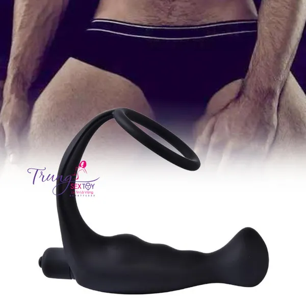 Cockring có rung kích thích hậu môn cực sướng 