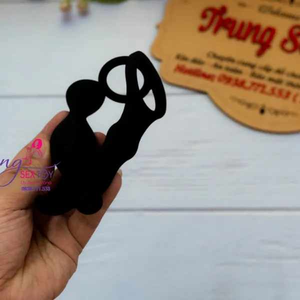 Cockring có rung kích thích hậu môn cực sướng 