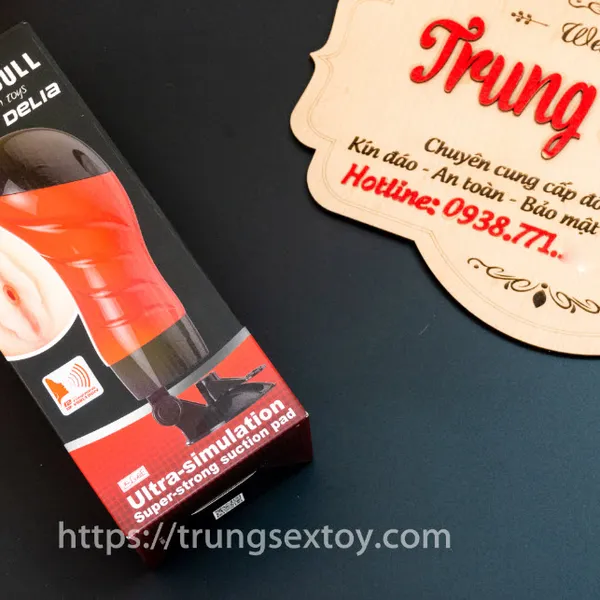 Âm đạo giả Crazy Bull Delia kích thích khoái cảm dâng trào