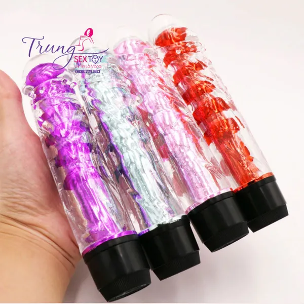 Dương Vật Giả Mini Có Rung Nhiều Màu Dành Cho Nữ