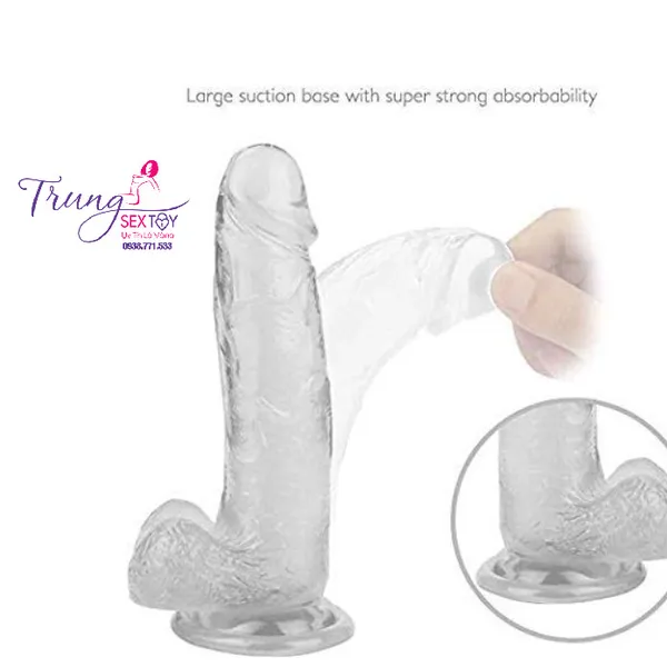 Dương vật giả trong suốt mới lạ, độc đáo