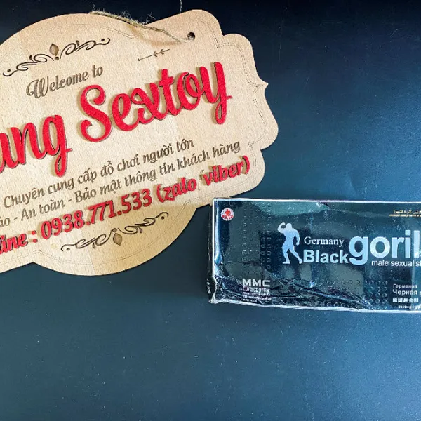 Cường dương Black Gorilla, sản phẩm bán chạy nhất thị trường hiện nay
