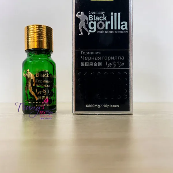 Cường dương Black Gorilla, sản phẩm bán chạy nhất thị trường hiện nay