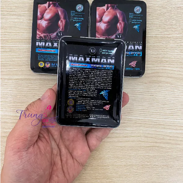 Maxman 3800mg: Giải Pháp Tăng Cường Lý Nam Giới Hiệu Quả
