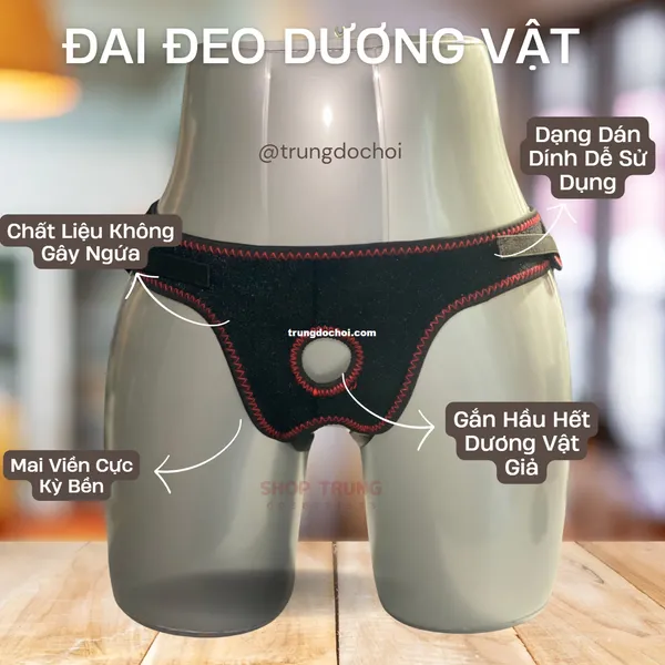 Đai đeo dương vật chính hãng Lovetoy