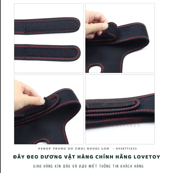Đai đeo dương vật chính hãng Lovetoy