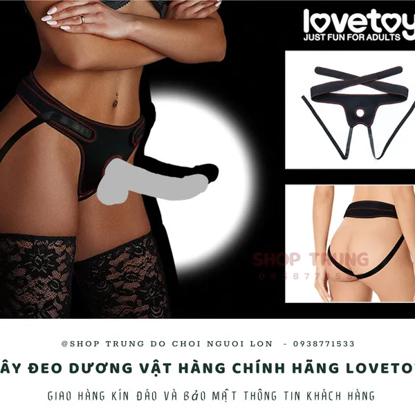 Đai đeo dương vật chính hãng Lovetoy