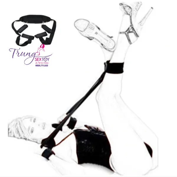 Đồ Chơi BDSM Tạo Tư Thế Còng Tay và Chân 