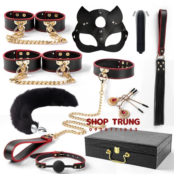 Set BDSM Có Hộp  Bộ Sưu Tập 10 Món Đồ Chơi Bạo Dâm Cao Cấp  Khởi Đầu Hoàn Hảo