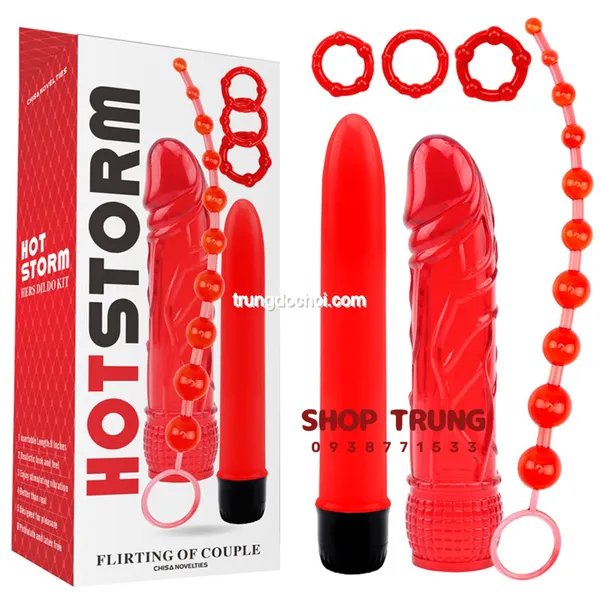 Hot Storm Bộ Đồ Chơi Tình Ái Đa Năng Khơi Dậy Đam Mê