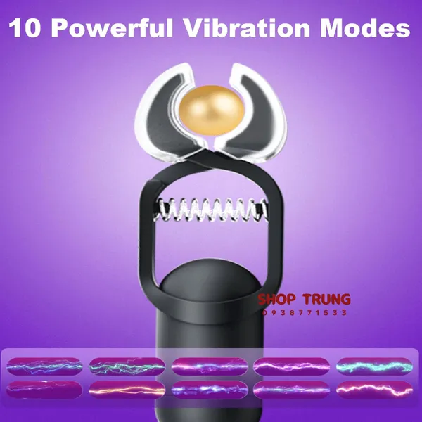 Đồ Chơi Bạo Dâm Kẹp Ti Rung 10 Chế Độ Galaku