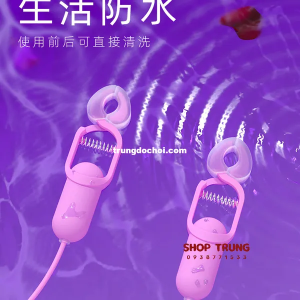 Đồ Chơi Bạo Dâm Kẹp Ti Rung 10 Chế Độ Galaku