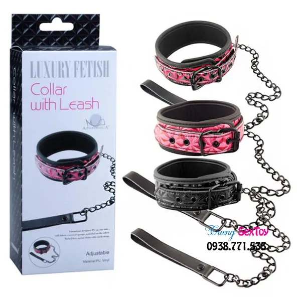 Cuộc ái ân thêm phần mới lạ với dụng cụ BDSM xít cổ