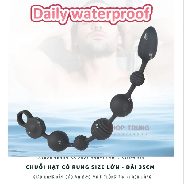 Chuỗi hạt có rung dài 35cm dành cho hậu môn