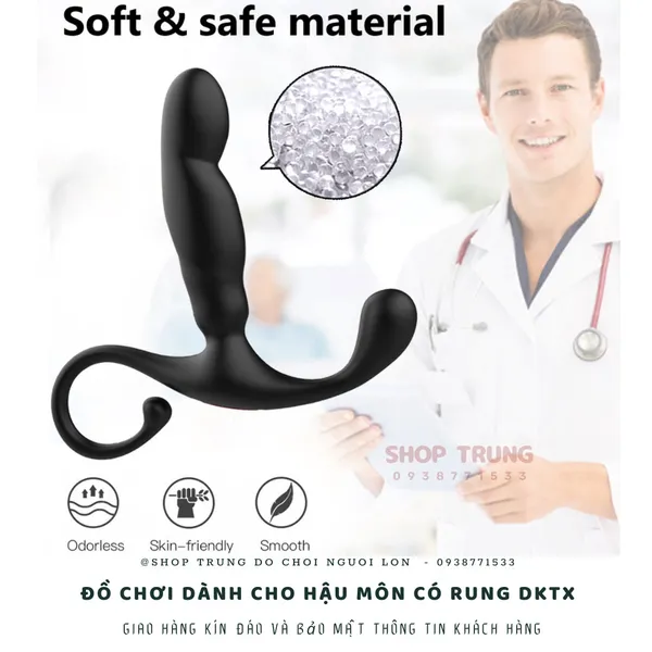 Đồ chơi dành cho hậu môn có rung dạng ngón tay móc