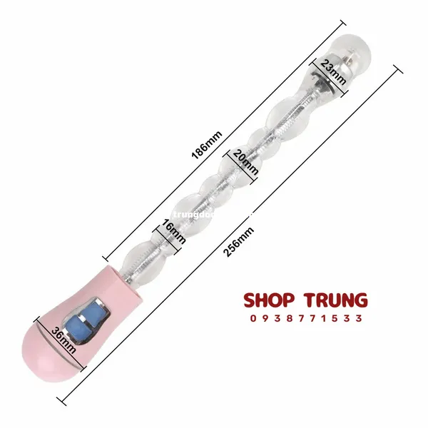 Kích thích tuyệt vời từ đồ chơi lỗ nhị đa năng màu hồng