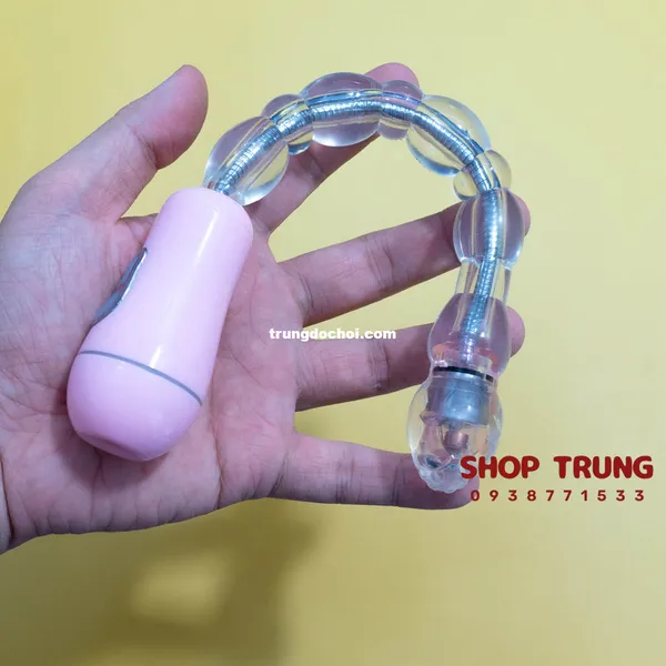 Kích thích tuyệt vời từ đồ chơi lỗ nhị đa năng màu hồng