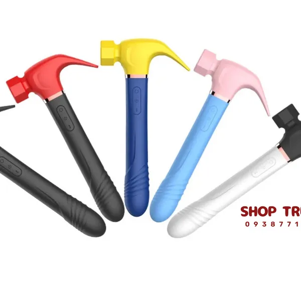 Búa Cầm Tay 7 Chế Độ Hút - Liếm - Rung Thụt Cực Phê
